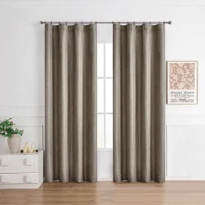 Obrazek Zasłona na taśmie NORI 005/185GSM 140x250 brązowy