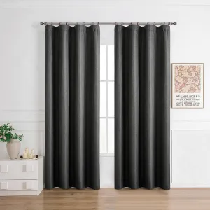 Obrazek Zasłona na taśmie NORI 005/185GSM 140x250 szary