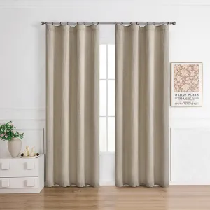 Obrazek Zasłona na taśmie NORI 008/165GSM 140x250 beżowy