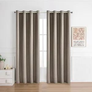 Obrazek Zasłona na przelotkach NORI 005/185GSM 140x250 brązowy