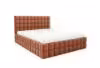 Obrazek Łóżko tapicerowane Dopio 180x200 pomarańczowy
