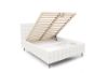 Obrazek Łóżko tapicerowane z nogami Dopio 140x200  biały
