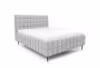 Obrazek Łóżko tapicerowane z nogami Dopio 140x200  popielaty