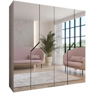 Obrazek Szafa Andrew 3-200 kaszmir/czarny