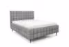 Obrazek Łóżko tapicerowane z nogami Dopio 160x200 jasny szary