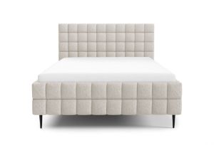 Obrazek Łóżko tapicerowane z nogami Dopio 160x200  beżowy