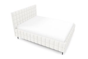 Obrazek Łóżko tapicerowane z nogami Dopio 160x200  biały