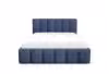 Obrazek Łóżko tapicerowane Krima 140x200 granatowy