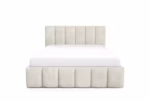 Obrazek Łóżko tapicerowane Krima 140x200 śmietankowy