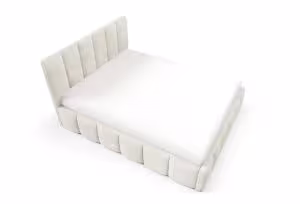 Obrazek Łóżko tapicerowane Krima 140x200 śmietankowy