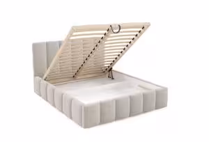 Obrazek Łóżko tapicerowane Krima 140x200  beżowy