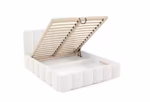 Obrazek Łóżko tapicerowane Krima 140x200  biały