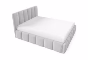 Obrazek Łóżko tapicerowane Krima 140x200  popielaty