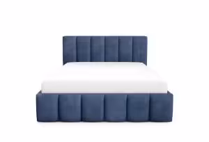 Obrazek Łóżko tapicerowane Krima 160x200 granatowy