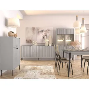 Obrazek Komoda Iris 2D 3 SZ 03B szary