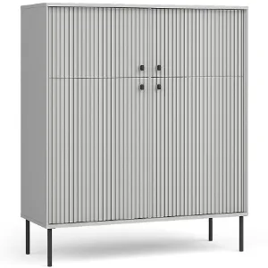 Obrazek Kredens Iris 4D 10B szary