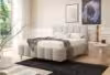 Obrazek Łóżko tapicerowane z nogami Krima 160x200  beżowy