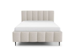 Obrazek Łóżko tapicerowane z nogami Krima 180x200  beżowy
