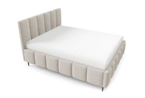 Obrazek Łóżko tapicerowane z nogami Krima 180x200  beżowy