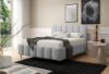 Obrazek Łóżko tapicerowane z nogami Krima 180x200  popielaty
