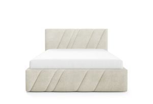 Obrazek Łóżko tapicerowane Kseno 160x200 kremowy