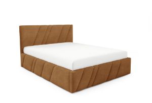 Obrazek Łóżko tapicerowane Kseno 160x200 rudy