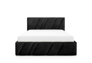 Obrazek Łóżko tapicerowane Kseno 160x200 grafitowy