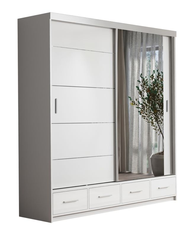 Szafa dwudrzwiowa Avilla 200 biały