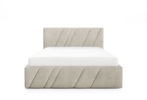 Obrazek Łóżko tapicerowane Kseno 160x200 szarobeżowy