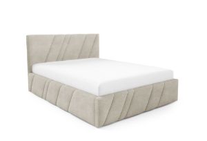 Obrazek Łóżko tapicerowane Kseno 160x200 szarobeżowy