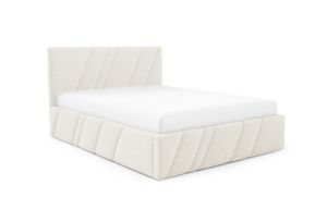 Obrazek Łóżko tapicerowane Kseno 160x200  kremowy