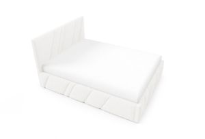 Obrazek Łóżko tapicerowane Kseno 160x200  biały