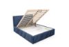 Obrazek Łóżko tapicerowane Kseno 180x200 granatowy