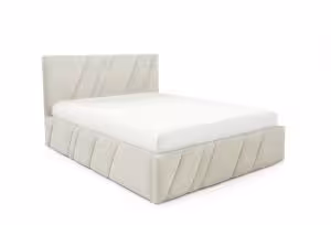 Obrazek Łóżko tapicerowane Kseno 180x200 kremowy