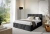 Obrazek Łóżko tapicerowane Kseno 180x200 grafitowy