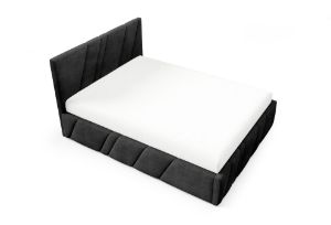 Obrazek Łóżko tapicerowane Kseno 180x200 grafitowy