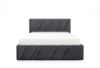 Obrazek Łóżko tapicerowane Kseno 180x200 ciemny szary