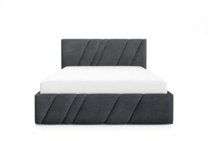 Obrazek Łóżko tapicerowane Kseno 180x200 ciemny szary