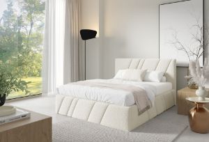 Obrazek Łóżko tapicerowane Kseno 180x200  kremowy