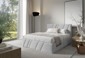 Obrazek Łóżko tapicerowane Kseno 180x200  popielaty