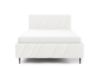 Obrazek Łóżko tapicerowane z nogami Kseno 140x200  biały