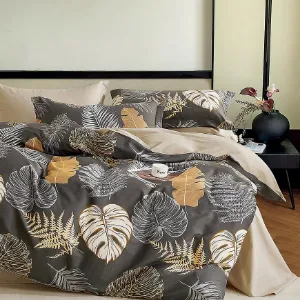 Obrazek Pościel satyna bawełniana ALBS-01362B 200x220 Lasher