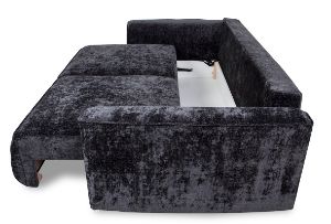 Obrazek Sofa z funkcją spania Mars Lux czarna