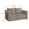 Obrazek Sofa Luso Ontario 3 prawostronna