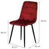 Obrazek Krzesło W168 Bordo