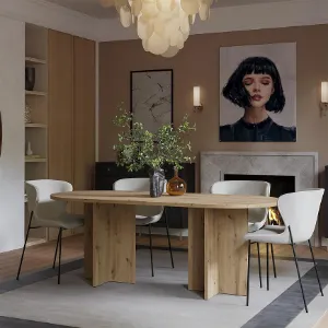 Obrazek Stół Loen 204x90 Dąb Artisan