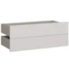 Obrazek Szuflady 2 szt Modulix Do Korpus Szafy 99,1 Biały Połysk