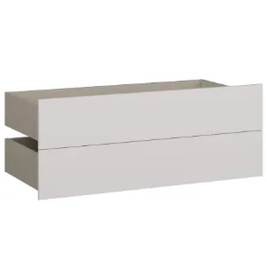 Obrazek Szuflady 2 szt Modulix Do Korpus Szafy 99,1 Biały Połysk