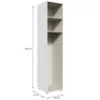 Obrazek Korpus Szafy Modulix 49,7x230,1 Biały
