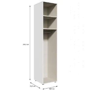 Obrazek Korpus Szafy Modulix 49,7x230,1 Biały